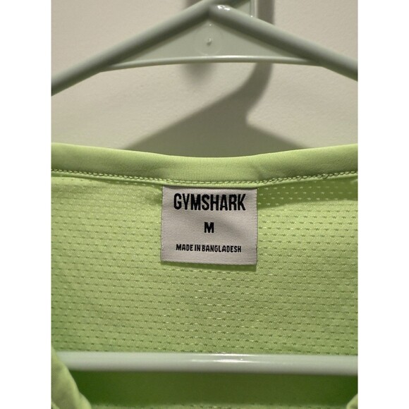 Gymshark Women's Medium M  Training Crop Tank Top Green - Picture 3 of 4